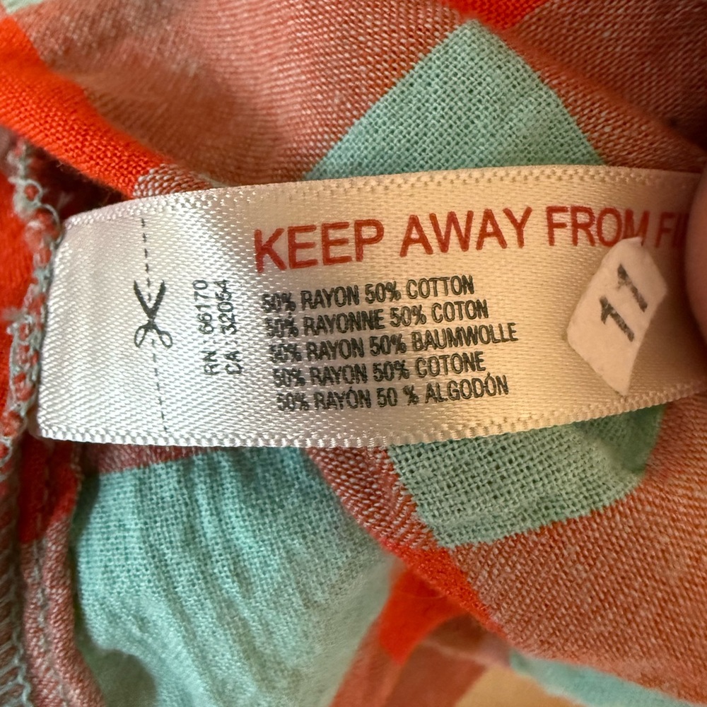 Anthropologie Tie Back Gingham Nap Dress - Picture 4 of 4